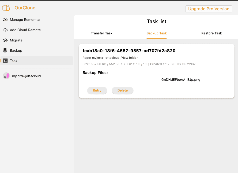 Monitor Task Progress