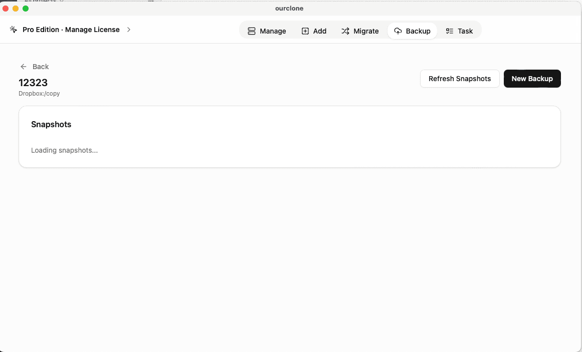 Select macOS Folders to Backup